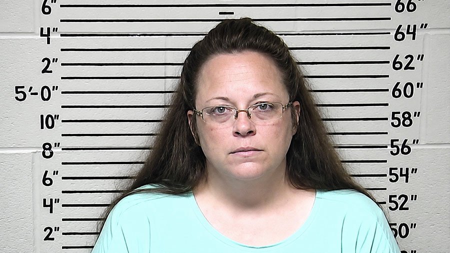Kim Davis mugshot