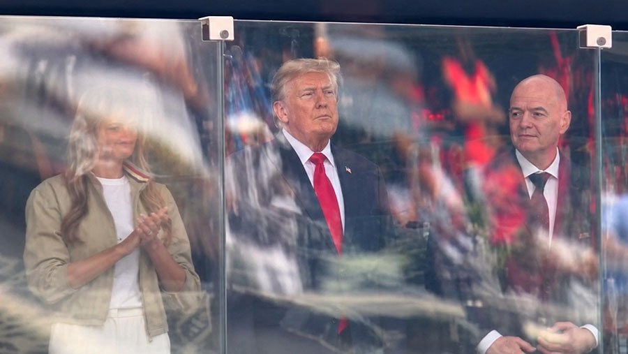 Donald Trump booed at World Cup Final