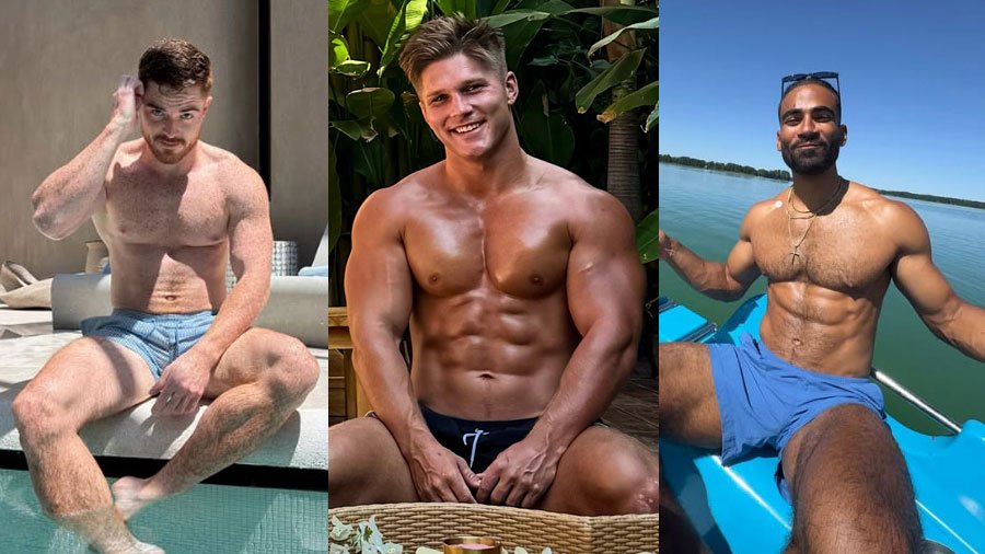 Gustavo, Chris, and Shomari in this week's InstaHunk round-up