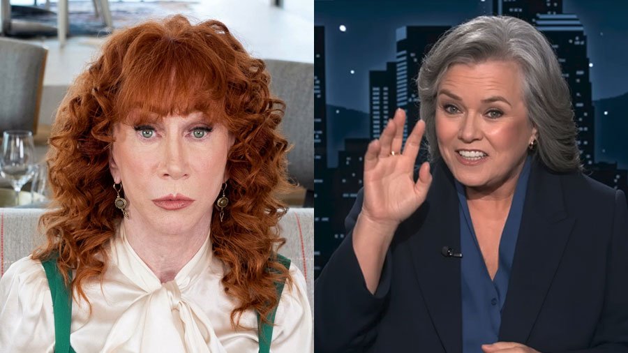 Kathy Griffin feels snubbed by Rosie O'Donnell (screen captures)