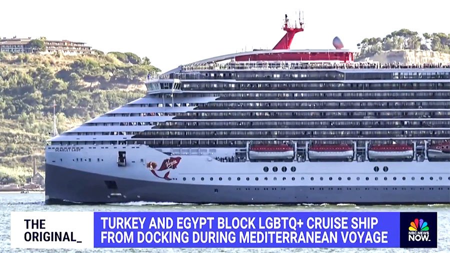 NBC News reports on gay cruise being denied docking in Turkey and Egypt