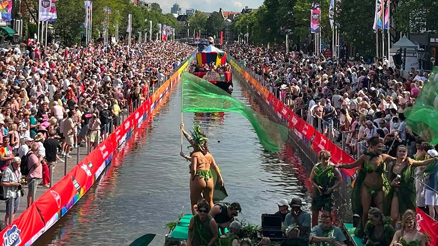 World Pride Canal Parade in Amsterdam - 8/1/26