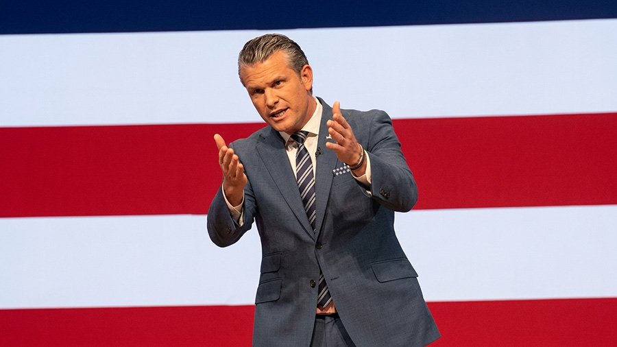 Defense Sec. Pete Hegseth (screen cap_