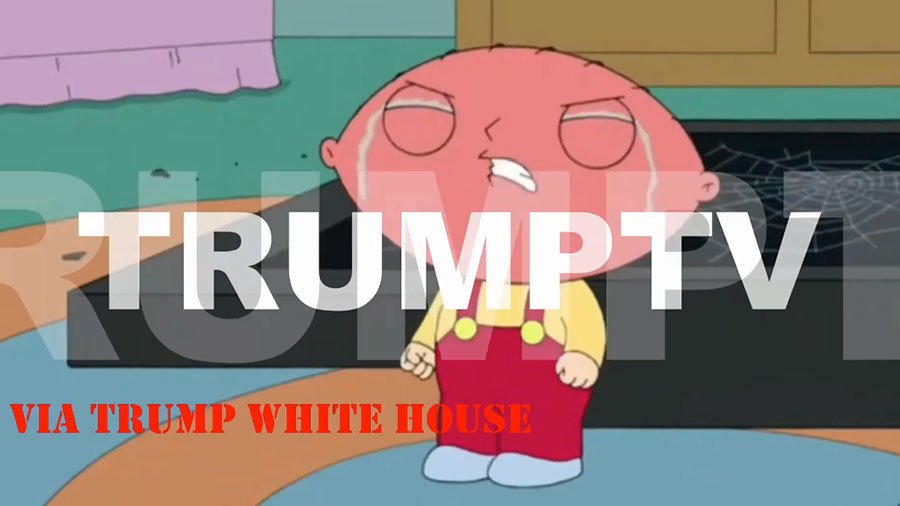 A scene from Trump TV (screen capture)