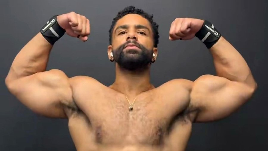 Caleb Channing celebrates Biceptember (via X)