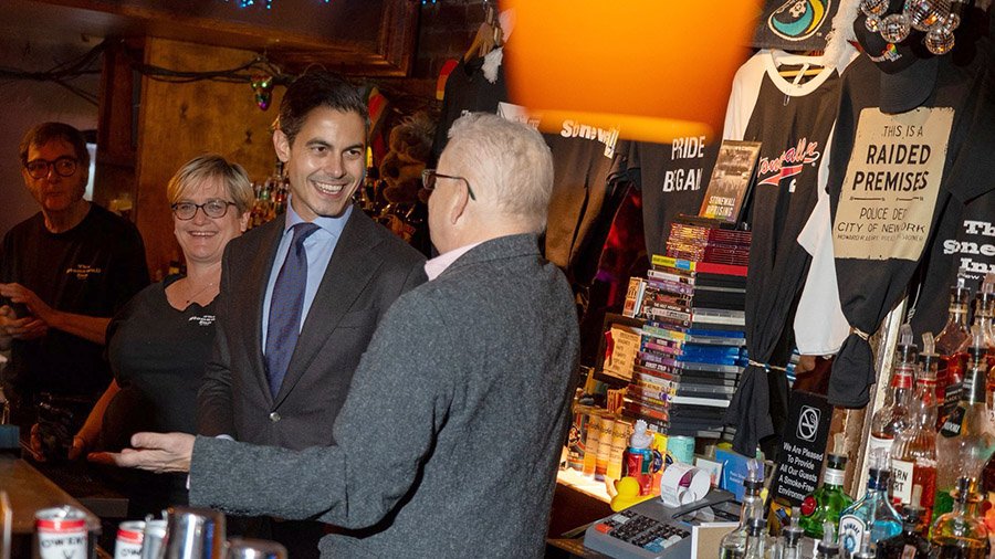 Prime Minister Rob Jetten of The Netherlands visits the historic Stonewall Inn in New York City (via X)