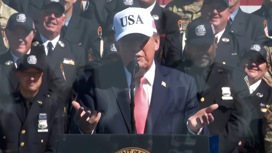 Donald Trump claims two firemen picked him up and carried him from collapsing 9/11 rubble