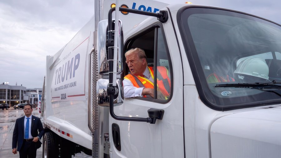 Donald Trump posts flurry of unhinged images on social media