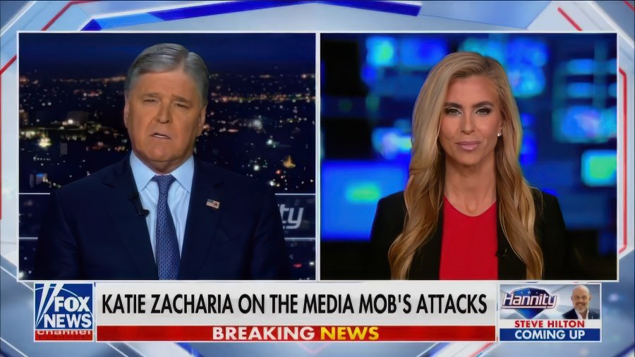 Even Sean Hannity couldn't save Katie Zacharia's widely-panned debut