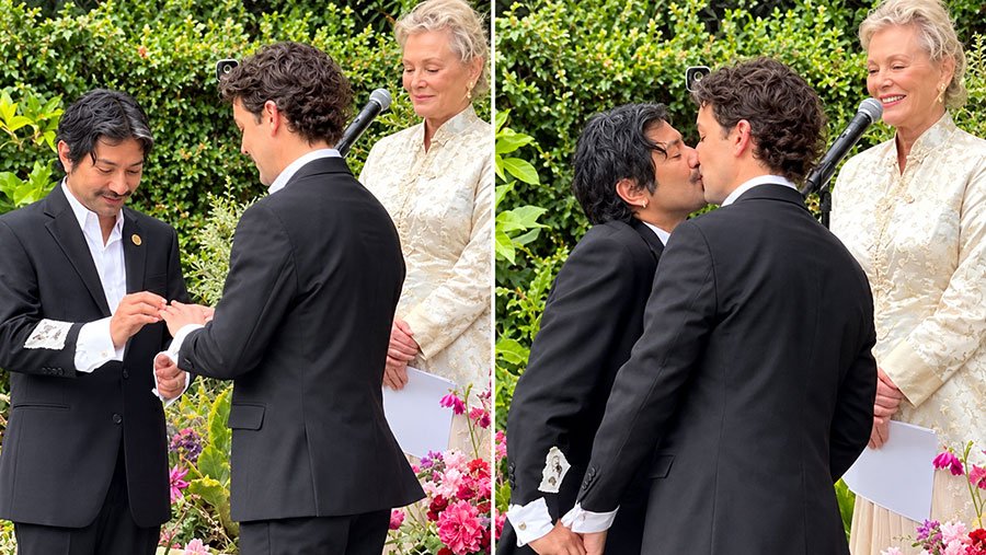 Jean Smart officiates wedding of HACKS co-star Mark Indelicato (screen caps)