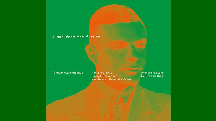 Cover art for the Pet Shop Boys new album "A Man from the Future"