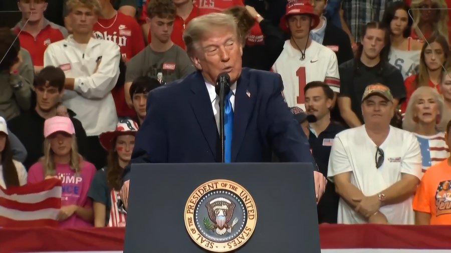 Speaking at a rally in Ohio on Saturday, Donald Trump claims he knows “more about anything” than “anybody anywhere in the world.”