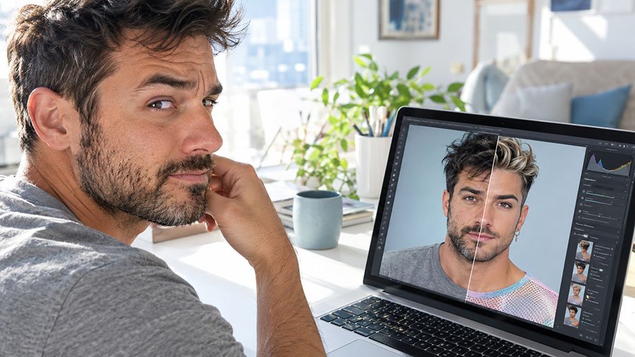 AI image generators on making photo 'look gay'